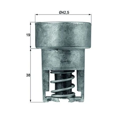 Bilde av MAHLE ORIGINAL TX 98 82 Termostat 42,5 uten pakning