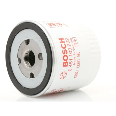 Bilde av BOSCH 0 451 103 252 Oljefilter M 22 x 1,5 Påskruingsfilter FORD: Transit Connect Mk1 Van, Mk4 Focus Hatchback