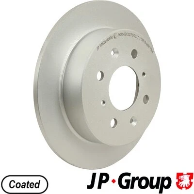 Bilde av JP GROUP 3463200300 Bremseskiver bakaksel 239 9 4 fullt ut belagt HONDA: Jazz 2, CIVIC 6 Coupe, 3