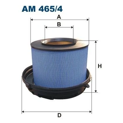 Bilde av FILTRON AM 465/4 Luftfilter 348 404 Filterinnsats