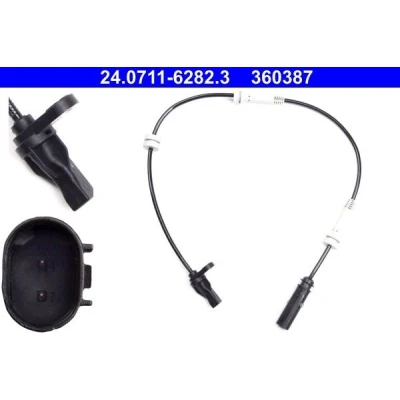 Bilde av ATE 24.0711 6282.3 ABS Sensor 540 BMW: 4 Coupé, 3 Touring, Sedan