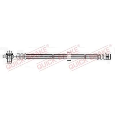 Bilde av Bremseslange, Framaksel høyre, venstre, seat arosa, vw lupo i, polo, polo iii, van skåp/halvkombi, 3A0611701, 6N0611701,