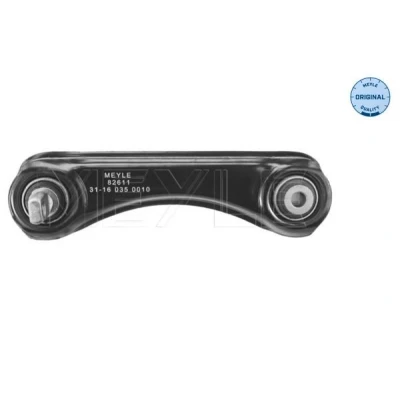 Bilde av MEYLE 31 16 035 0010 Bærebru ORIGINAL Quality med gummifeste øvre, venstre bakaksel Casterstag stålplate HONDA: CR V 2, 1