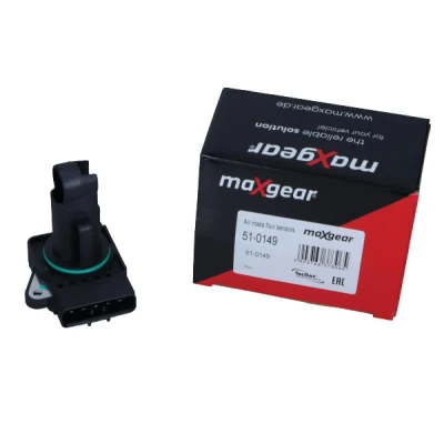 Bilde av MAXGEAR 51 0149 Luftmengdemåler uten kapsling VOLVO: V70 3, XC70 I Cross Country, II Stasjonsvogn, MAZDA: 6 MX 5