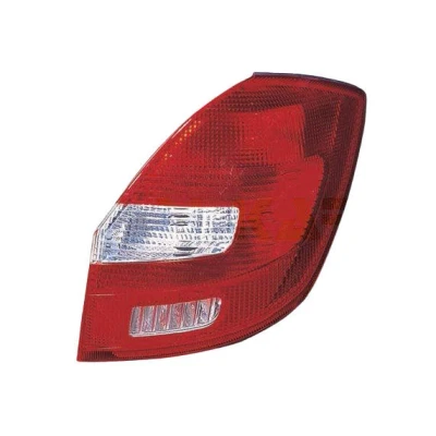 Bilde av ABAKUS 665 1914R LD UE Baklykter høyre PY21W, P21W, R5W Rød uten pæreholder, lyspære SKODA: Fabia 2