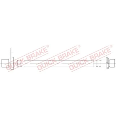 Bilde av QUICK BRAKE 25.071 Bremseslange 162 M10x1 TOYOTA: Auris Hatchback, Stasjonsvogn, Prius III Hatchback