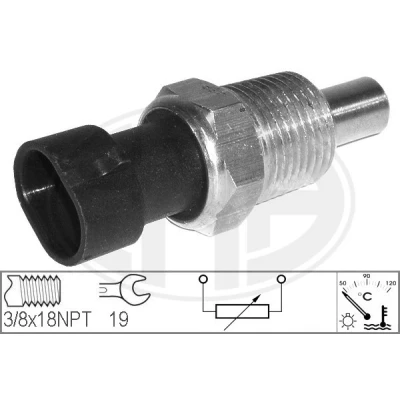 Bilde av Sensor, kjølemiddeltemperatur, daewoo,lancia,opel, 12 36 302, 13 38 450, 15 326 386, 25 036 979, 62 236, 7604097