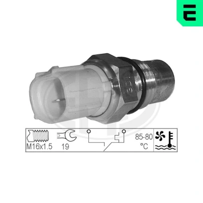 Bilde av Temperaturbryter, radiator ventilator, hyundai accent i, sedan, lantra 25360 37100
