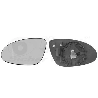 Bilde av VAN WEZEL 3038837 Speilglass venstre