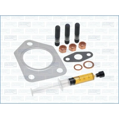 Bilde av AJUSA JTC11570 Monteringssett, lader with studs, syringe oil med tetning montageanvisning BMW: 3 Sedan, Coupé, X3, MINI: Hatchback