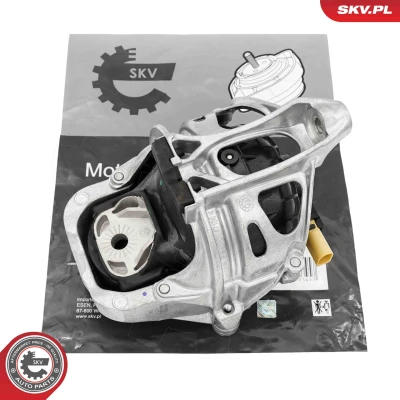 Bilde av ESEN SKV 75SKV182 Motorfeste foran høyre hydrolager m/elektrisk kobling gummi 162mm 205mm
