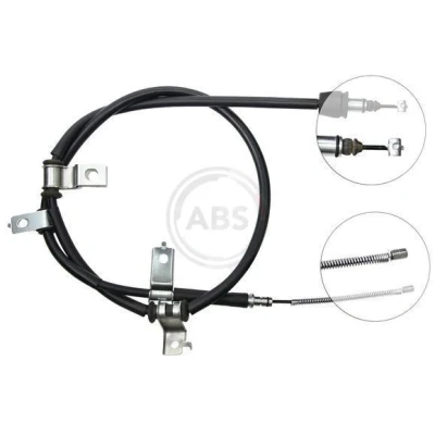Bilde av A.B.S. K15368 Bremsekabel 1620 Trommelbrems for høyre/venstre ratt
