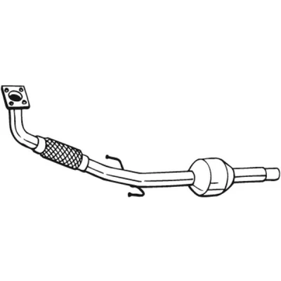 Bilde av Katalysator, Foran, Senter, seat arosa, vw lupo i, polo, 6N0253058NX, 6X0253058DX