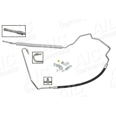 Bilde av AIC 58433 Hydraulikkslange, styring fra hydraulikkpumpe til styresnekke