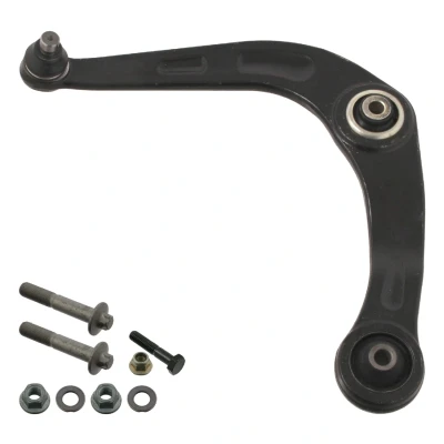 Bilde av FEBI BILSTEIN 40791 Bærebru med tilleggsmateriale framaksel venstre, nede Casterstag Stålstøpegods PEUGEOT: 206 Hatchback, SW