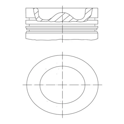 Bilde av Stempel MAHLE ORIGINAL 037 PI 00106 000