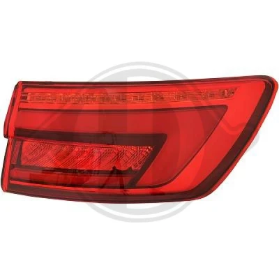Bilde av DIEDERICHS Priority Parts 1020890 Baklykter høyre ytre del LED med pæreholder AUDI: A4 B9 Avant