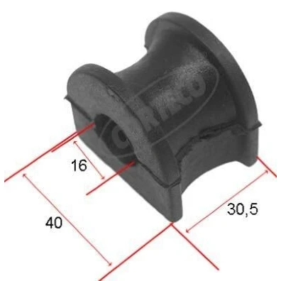 Bilde av CORTECO 21652984 Stabilisatorbøssinger 16 40