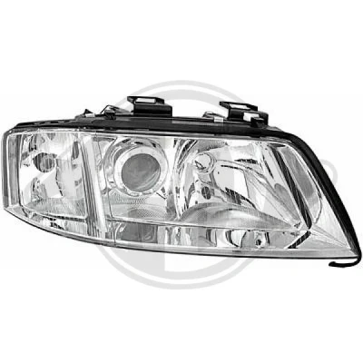 Bilde av DIEDERICHS 1024980 Frontlykter høyre H1, H1/H7, H7 AUDI: A6 C5 Sedan, Avant