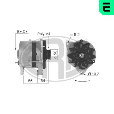 Bilde av ERA 210017A Dynamo 14V 70A