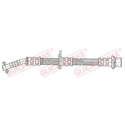 Bilde av Bremseslange, Framaksel venstre, toyota avensis, avensis kombi, liftback, 9008094061, 9094702B86