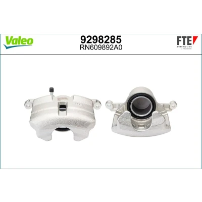 Bilde av FTE 9298285 Bremsecaliper grå Støpejern framaksel høyre uten holder NISSAN: Qashqai / Qashqai+2 I, X Trail, 2
