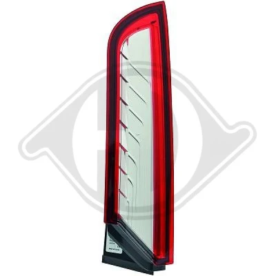 Bilde av DIEDERICHS 1455692 Baklykter Priority Parts høyre øvre del transparent uten pæreholder FORD: Transit Connect V408 Van