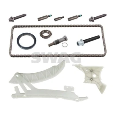 Bilde av SWAG 33 10 3763 Registerkjedesett simplex, kjede lukket BMW: 5 Touring, Sedan, 3 Touring