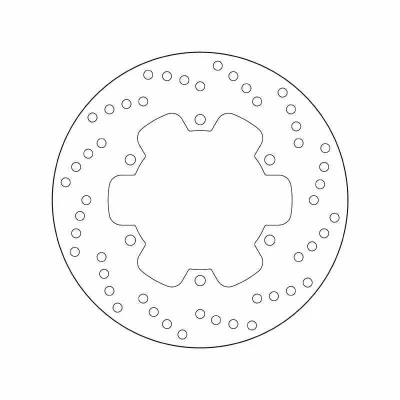 Bilde av BREMBO Bremseskive Fixed , Serie Oro bak 245mm 4mm 6 hullet 68B40791 Bremseskiver, Skivebremser