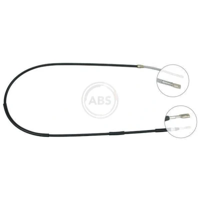Bilde av A.B.S. K10985 Bremsekabel 1617 Trommelbrems for høyre/venstre ratt