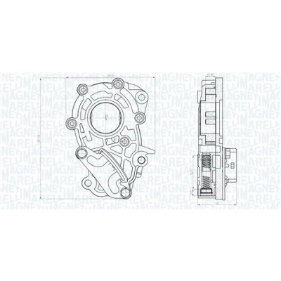 Bilde av Oljepumpe MAGNETI MARELLI 351516000106