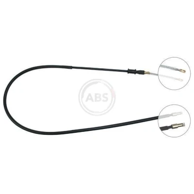 Bilde av A.B.S. K13397 Bremsekabel 1654 Trommelbrems for høyre/venstre ratt CHEVROLET: Nubira Stasjonsvogn