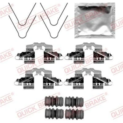 Bilde av QUICK BRAKE 109 0098 Tibehørsett, skivebremse belegg TOYOTA: Prius III Hatchback