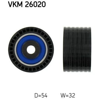 Bilde av SKF VKM 26020 Styrerulle kilerem tannrem RENAULT: MEGANE 2 Stufenheck, TRAFIC Bus, LAGUNA Grandtour