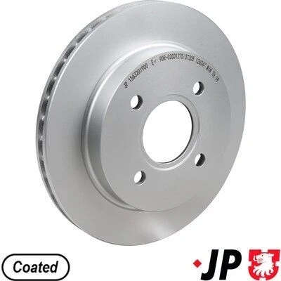 Bilde av JP GROUP 1563201900 Bremseskiver bakaksel 253 20 4 ventilert belagt FORD: MONDEO 1 Kombi