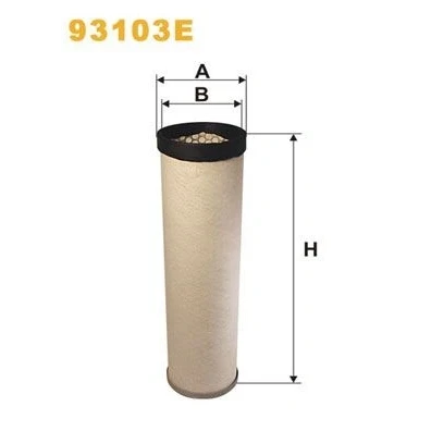Bilde av WIX FILTERS 93103E Sekundært luftfilter