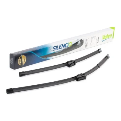 Bilde av Vindusvisker Valeo Silencio X.trm, Flat Blade Set 574476 foran Rammeløs Top Lock VOLKSWAGEN: Passat B7 Variant, Alltrack, Jetta 4