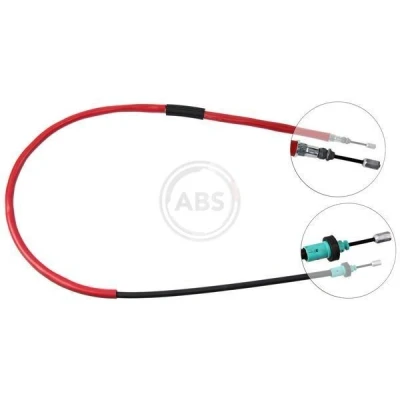 Bilde av A.B.S. K19727 Bremsekabel 1323 Skivebrems for høyre/venstre ratt RENAULT: CLIO 3