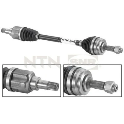Bilde av SNR DK66.001 Drivaksel framaksel venstre 668 PEUGEOT: 207 Hatchback, 208 I CITROËN: C3 III, Hatchback