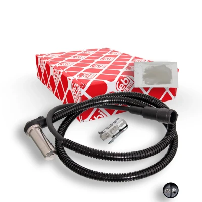 Bilde av FEBI BILSTEIN 104543 ABS Sensor venstre bakaksel, høyre bakaksel med fett, hylse 1150 980 1060