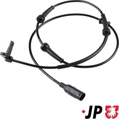 Bilde av JP GROUP 3397102900 ABS sensor framaksel venstre, høyre aktiv 1080 svart FIAT: 500 Hatchback