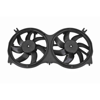 Bilde av ACKOJA A38 01 0008 Kjølevifte 358mm 320W med festeramme styring NISSAN: Pathfinder IV (R52) 3.5 4WD, 2.5 Hybrid 2012