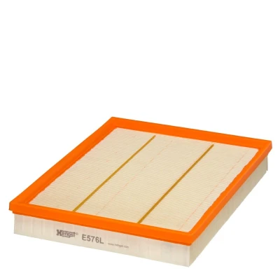 Bilde av HENGST FILTER E576L Luftfilter 41 224 302 Filterinnsats OPEL: Zafira B, Astra G CC, A