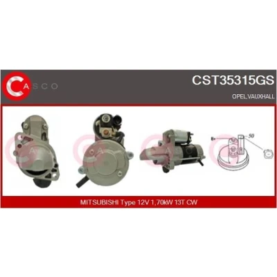 Bilde av CASCO CEF72009AS Elektromotor, radiator ventilator