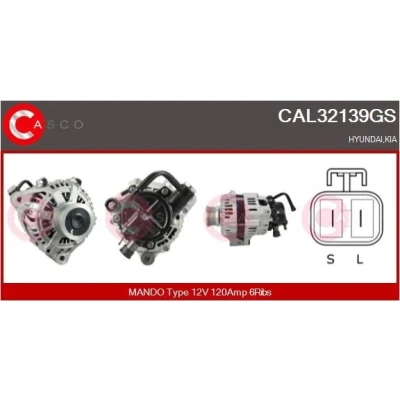 Bilde av CASCO CAL15164AS Dynamo 12V 70A