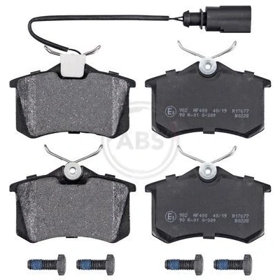 Bilde av A.B.S. 37214 Bremseklosser med integrert slitasjesensor AUDI: A4 B5 Avant, VOLKSWAGEN: Sharan I, SEAT: Alhambra I