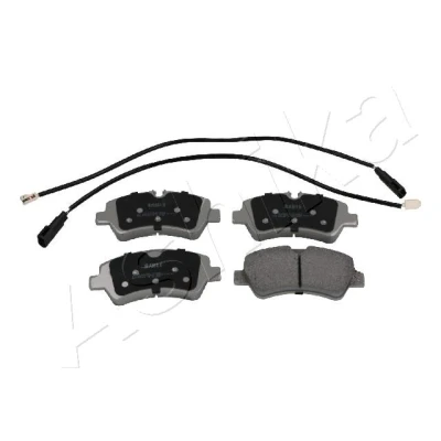 Bilde av ASHIKA 51 00 0307 Bremseklosser bakaksel klargjort for slitasjeindikator FORD: Transit Custom V362 Van, Minibuss, Mk7 Van