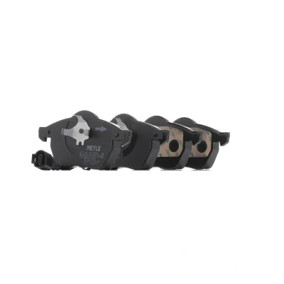 Bilde av MEYLE 025 233 9219/W Bremseklosser ORIGINAL Quality framaksel inkl. slitasjevarselkontakt med antihyle blikk VOLKSWAGEN: Polo IV Hatchback, Golf 4