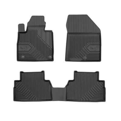 Bilde av FROGUM No. 77 77425392 Gulvmatte sett TPE (termoplastisk elastomer) foran og bak 3 svart Skreddersydd
