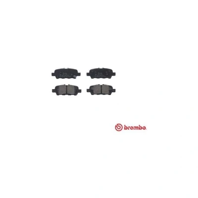 Bilde av BREMBO P 56 087 Bremseklosser med akustisk slitasjevarsel uten tilbehør NISSAN: Leaf I, II, NV200 / Evalia Minibuss, SUZUKI: Grand Vitara 2 SUV
